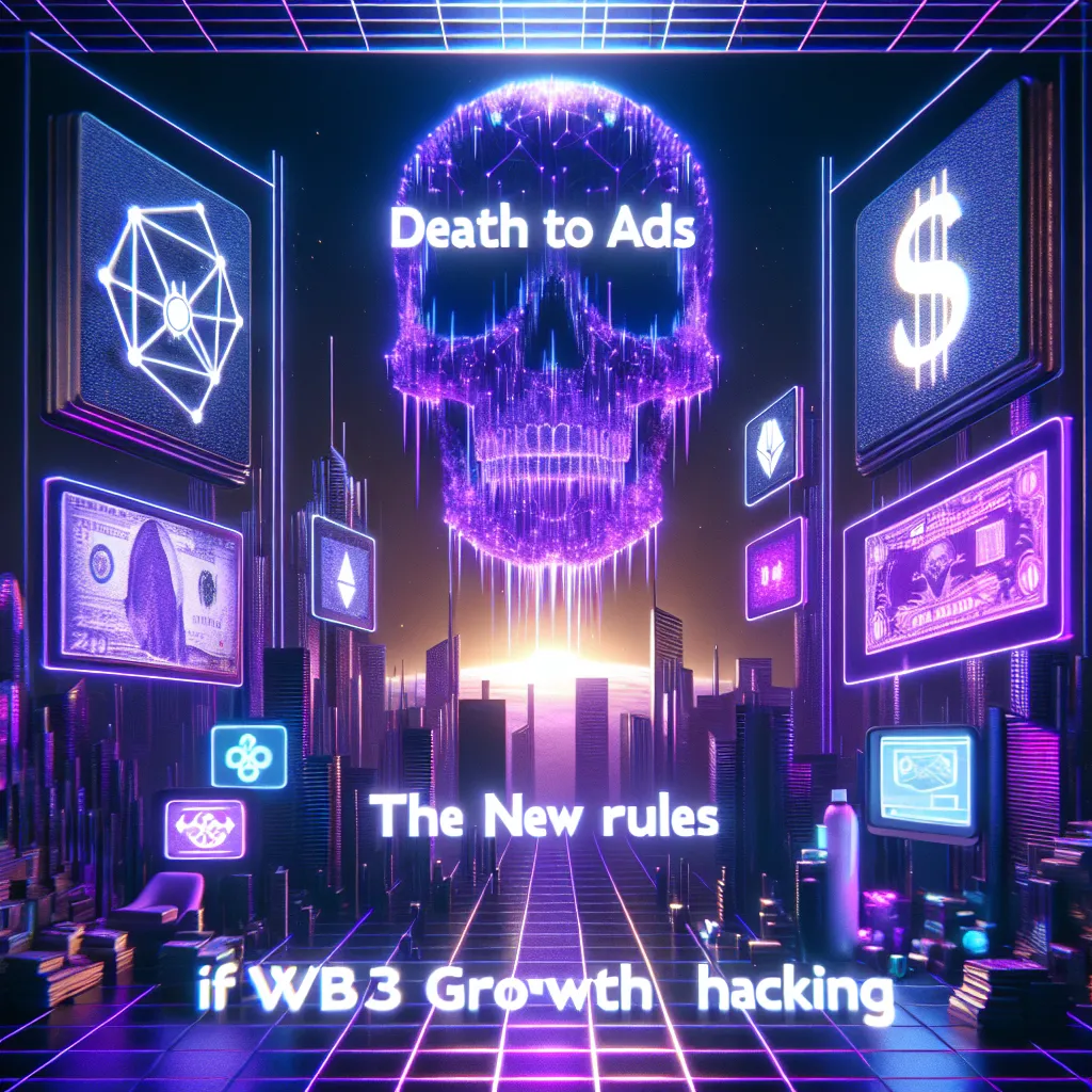 Death to Ads: The New Rules of Web3 Growth Hacking