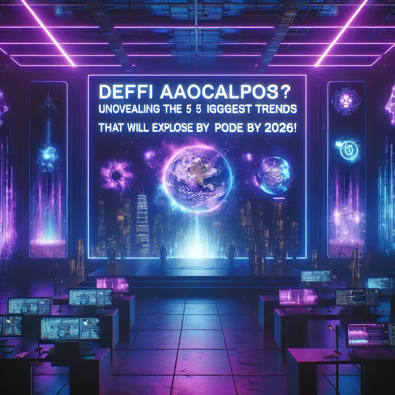 DeFi Apocalypse? Unveiling the 5 Biggest Trends That Will EXPLODE by 2026!