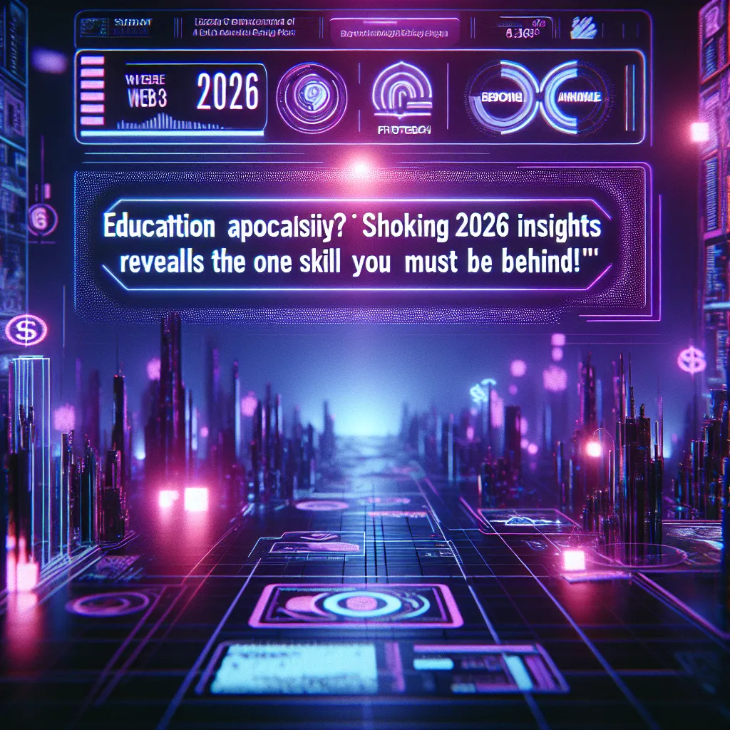 EDUCATION APOCALYPSE? Shocking 2026 Insights REVEAL The ONE Skill You MUST Master (Or Be Left Behind!)