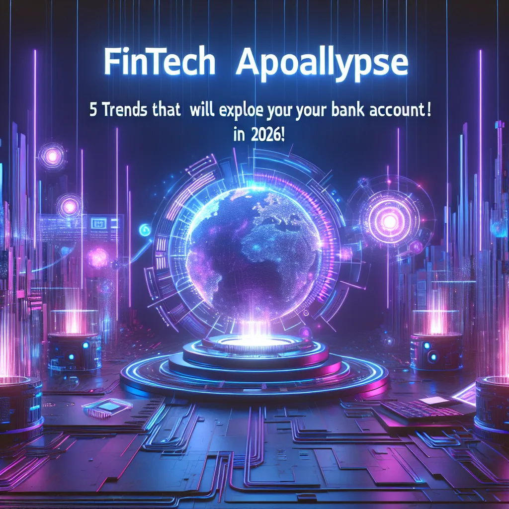 FinTech Apocalypse: 5 Trends That Will EXPLODE Your Bank Account in 2026!
