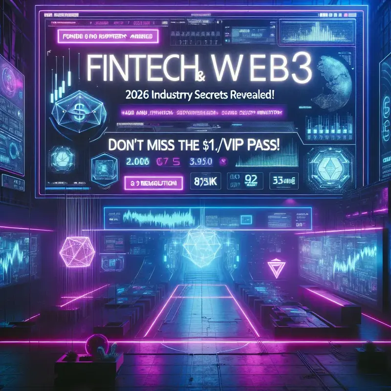 FinTech & Web3: 2026 Industry Secrets REVEALED! Don't Miss the $1/Minute VIP Pass!