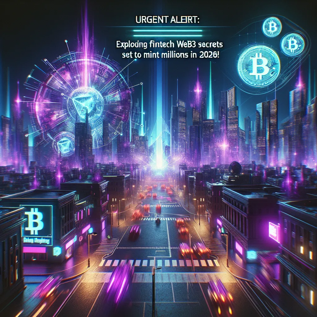URGENT ALERT: Exploding Fintech & Web3 Secrets Set to Mint MILLIONS in 2026!