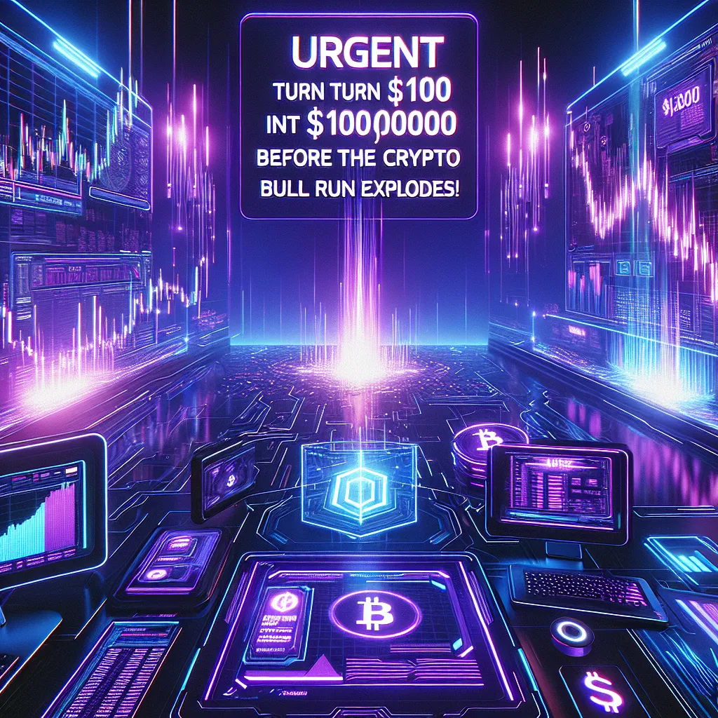 Urgent: Turn $100 into $10,000 Before the Crypto Bull Run Explodes!