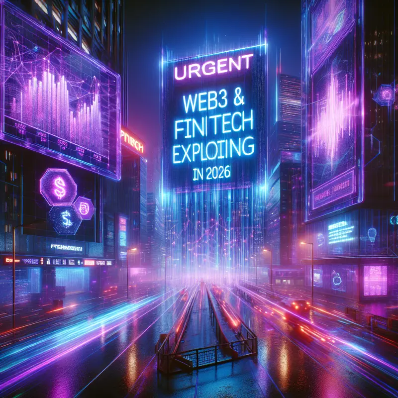 URGENT: Web3 & FinTech Trends EXPLODING in 2026!