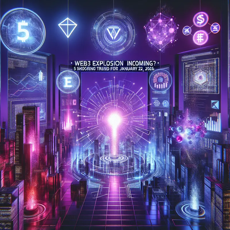 Web3 EXPLOSION Incoming? 5 Shocking Trends for January 22, 2026!